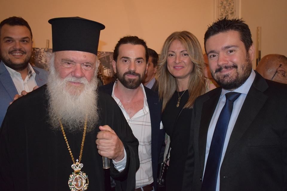 Συνάντηση Μιχάλη Βρεττού με τον Αρχιεπίσκοπο Αθηνών και πάσης Ελλάδος
