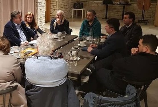 Συνάντηση με ενεργούς κατοίκους των Θρακομακεδόνων είχε ο Αντιπρόεδρος του Δημοτικού Συμβουλίου